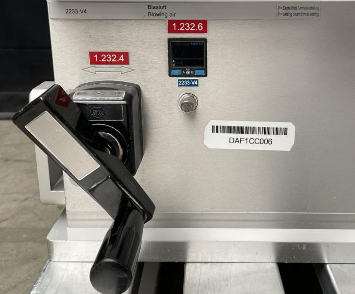 UHLMANN Vibrationszuführung für Blisterpacker BEC 500