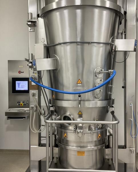 GLATT GPCG 120 Fluidbed Dryer/Spray Granulator