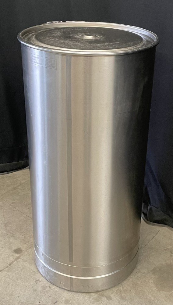 MÜLLER FD 200 Fût à couvercle en acier inoxydable 270 litres