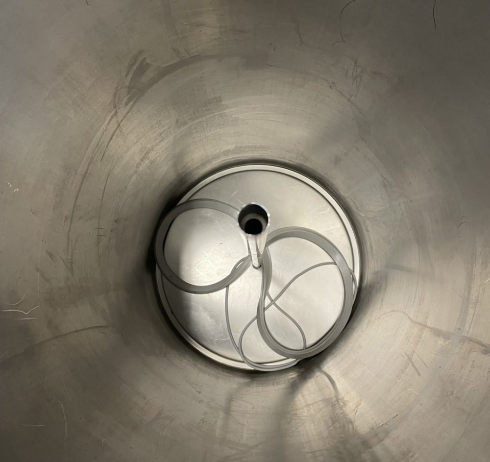 MÜLLER FD 200 Fût à couvercle en acier inoxydable 270 litres