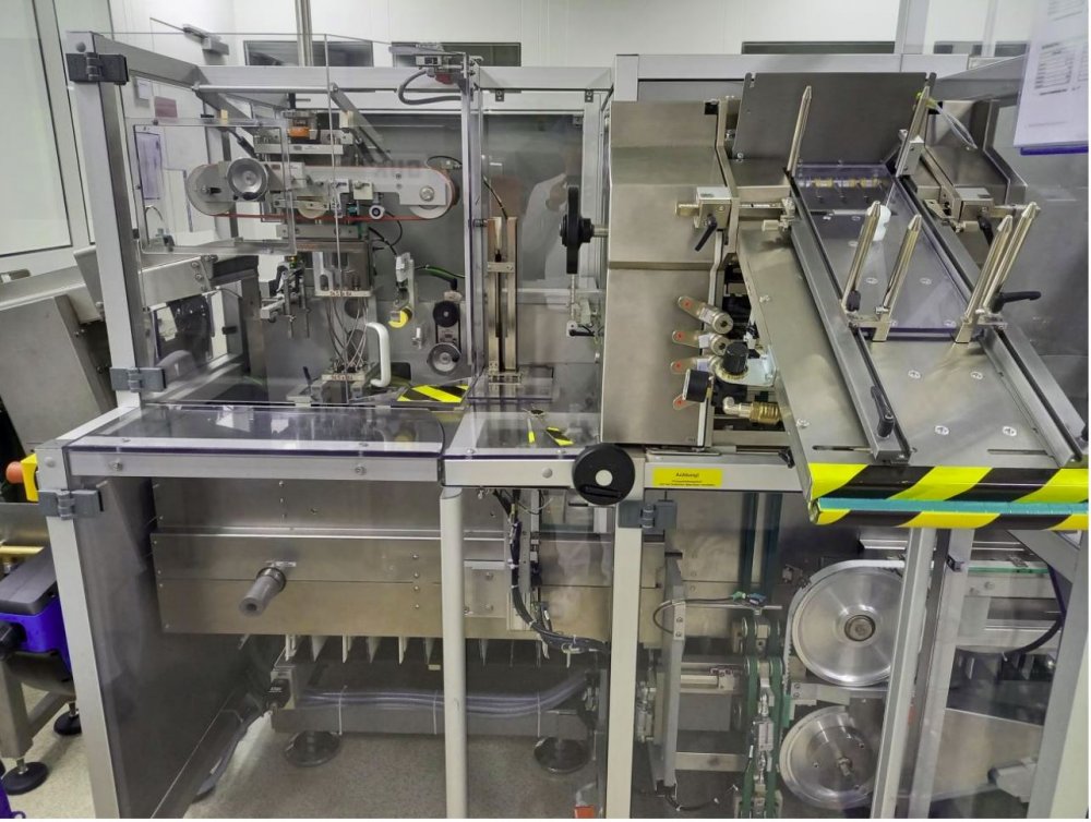 UHLMANN B 1240 - ILSEMANN CMP 200 Blisterpack- und Kartonierlinie