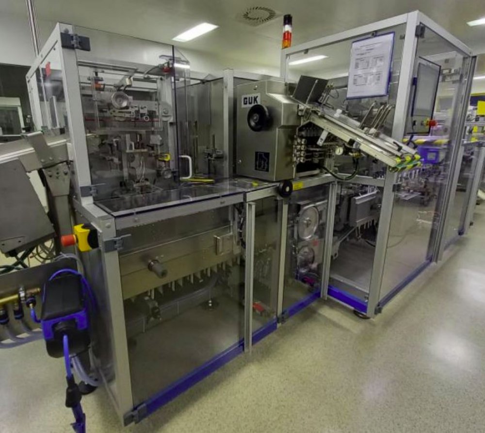 UHLMANN B 1240 - ILSEMANN CMP 200 Blisterpack- und Kartonierlinie