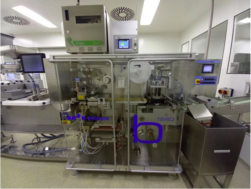 UHLMANN B 1240 - ILSEMANN CMP 200 Blisterpack- und Kartonierlinie