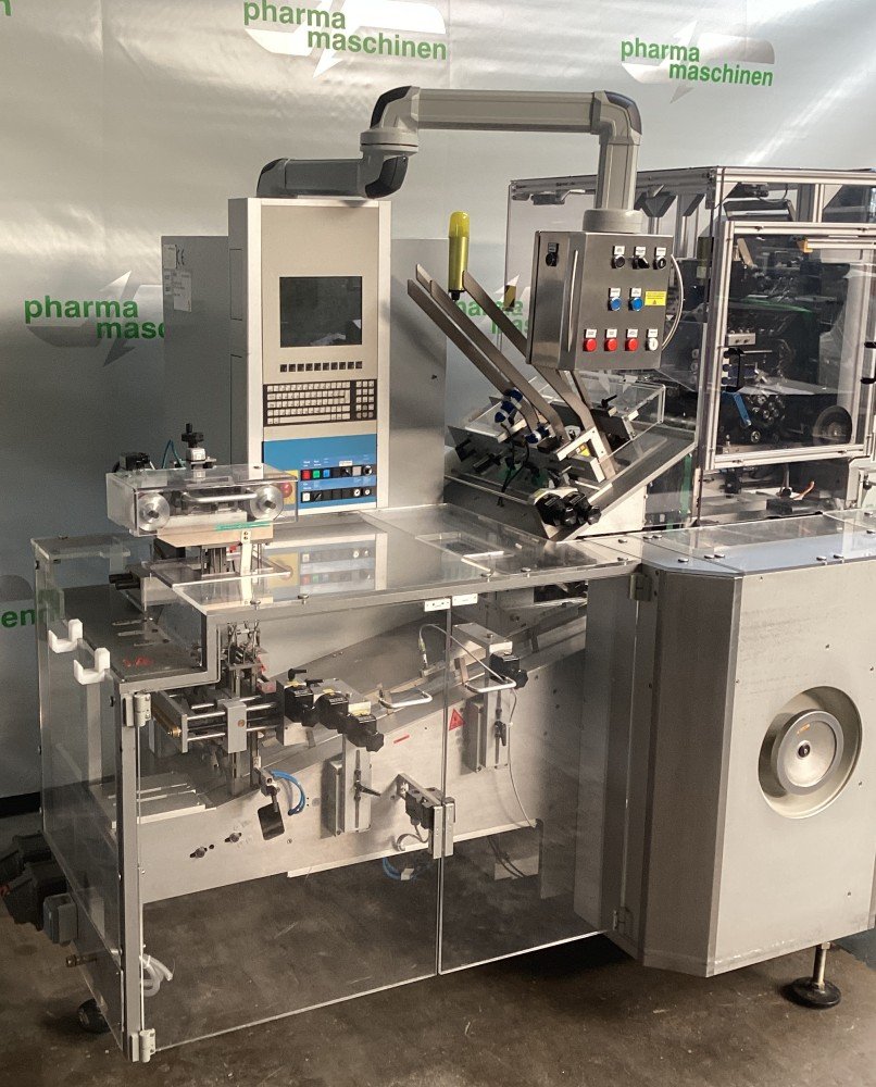 UHLMANN C 130 Kartonierer mit Blisterzuführung