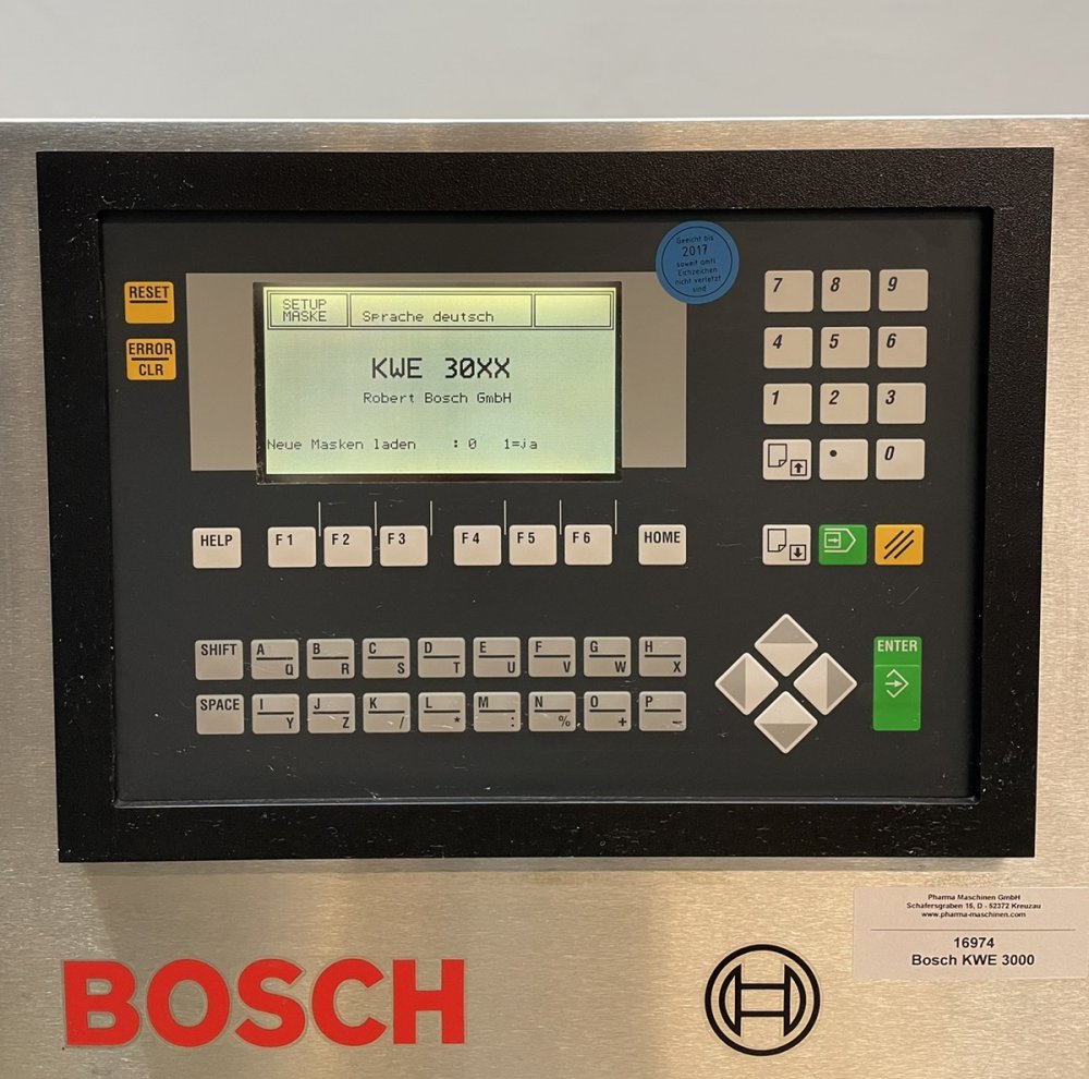 BOSCH KWE 3000 Kontrollwaage bis 300 g mit Drucker