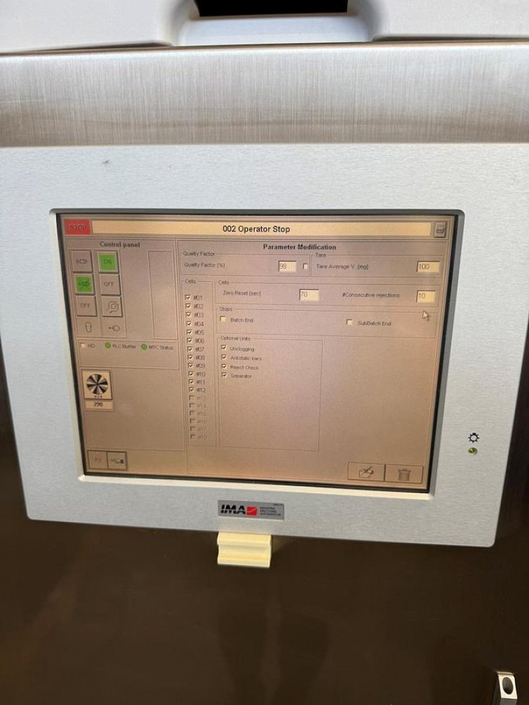 IMA PRECISA 12 Capsule Weighing System