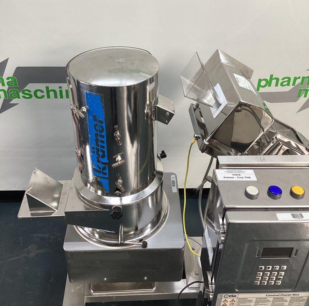 KRÄMER E2000-250 ER + CEIA THS/PH21N Tablettenentstauber + Metall-Detektor