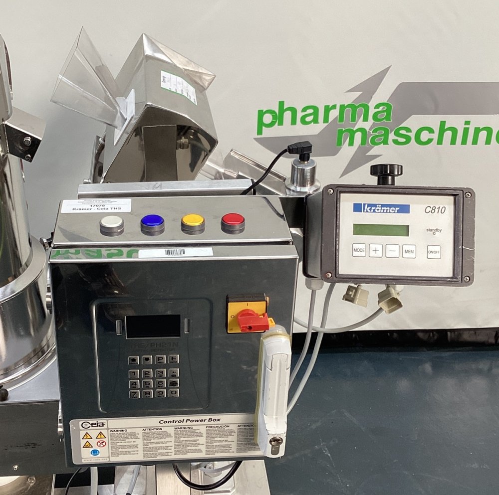 KRÄMER E2000-250 ER + CEIA THS/PH21N Tablettenentstauber + Metall-Detektor