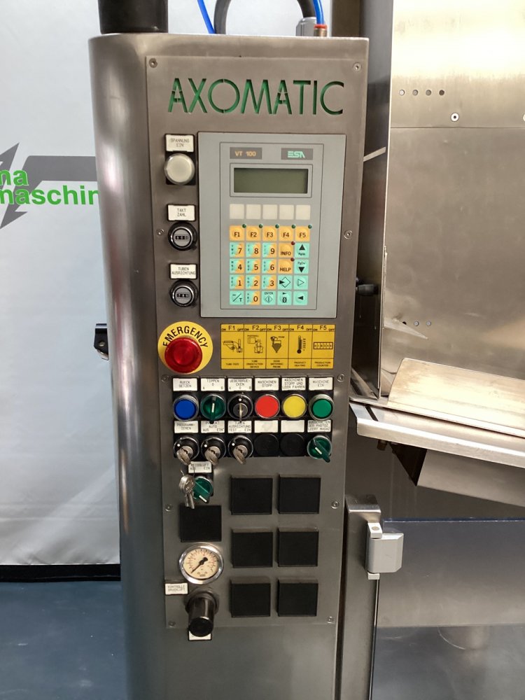 AXOMATIC OPTIMA 1000 Tubenfüll- und Verschließmaschine (Kunststofftuben)