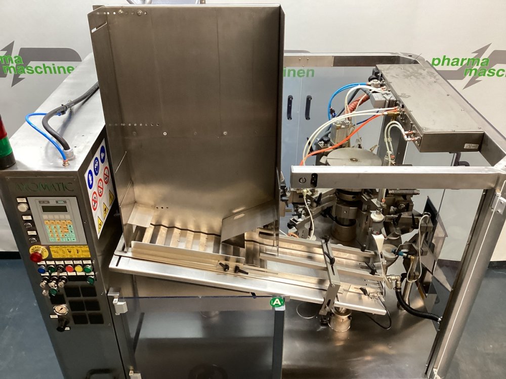 AXOMATIC OPTIMA 1000 Tubenfüll- und Verschließmaschine (Kunststofftuben)