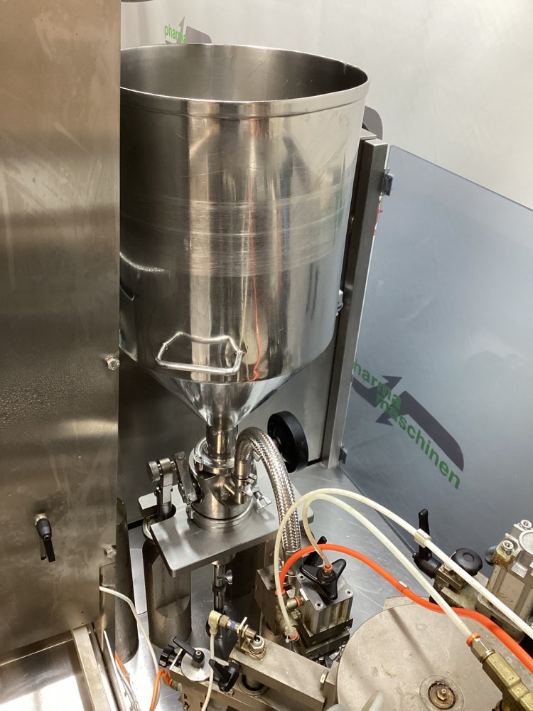 AXOMATIC OPTIMA 1000 Tubenfüll- und Verschließmaschine (Kunststofftuben)