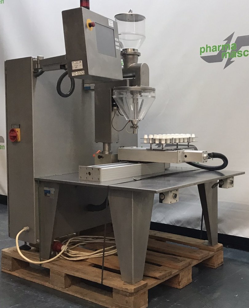 OPTIMA SD 1 1-stelliger Schneckendosierfüller mit Kreuztisch