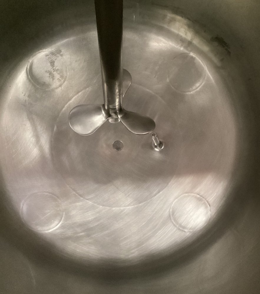 SAV 200L Mixing Tank - Mobile with insulation jacket