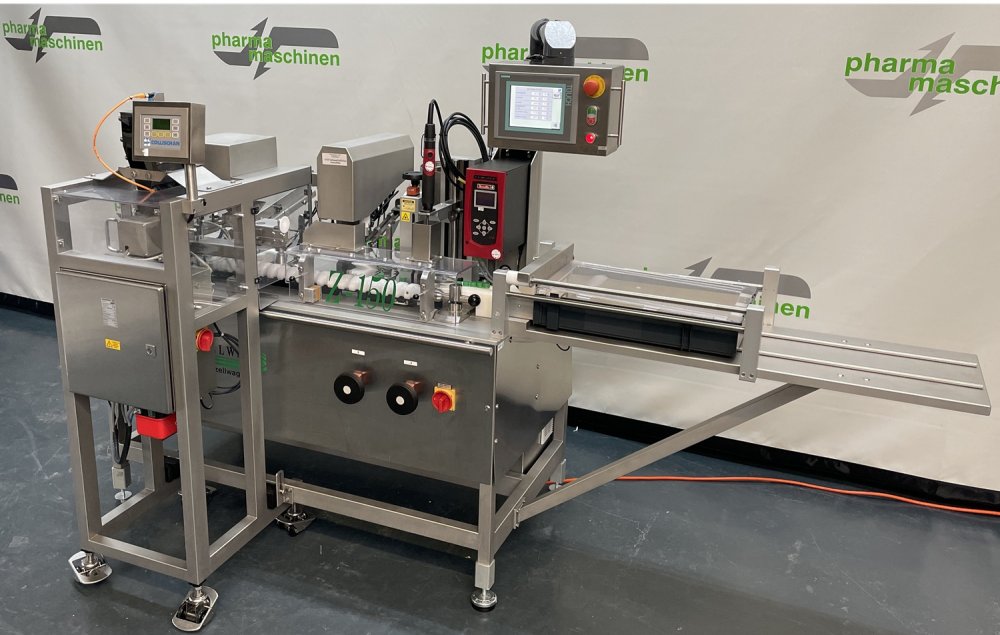 ZELLWAG Z-150 S - COLLISCHAN S 703 Pulverfüll- und Verschließmaschine