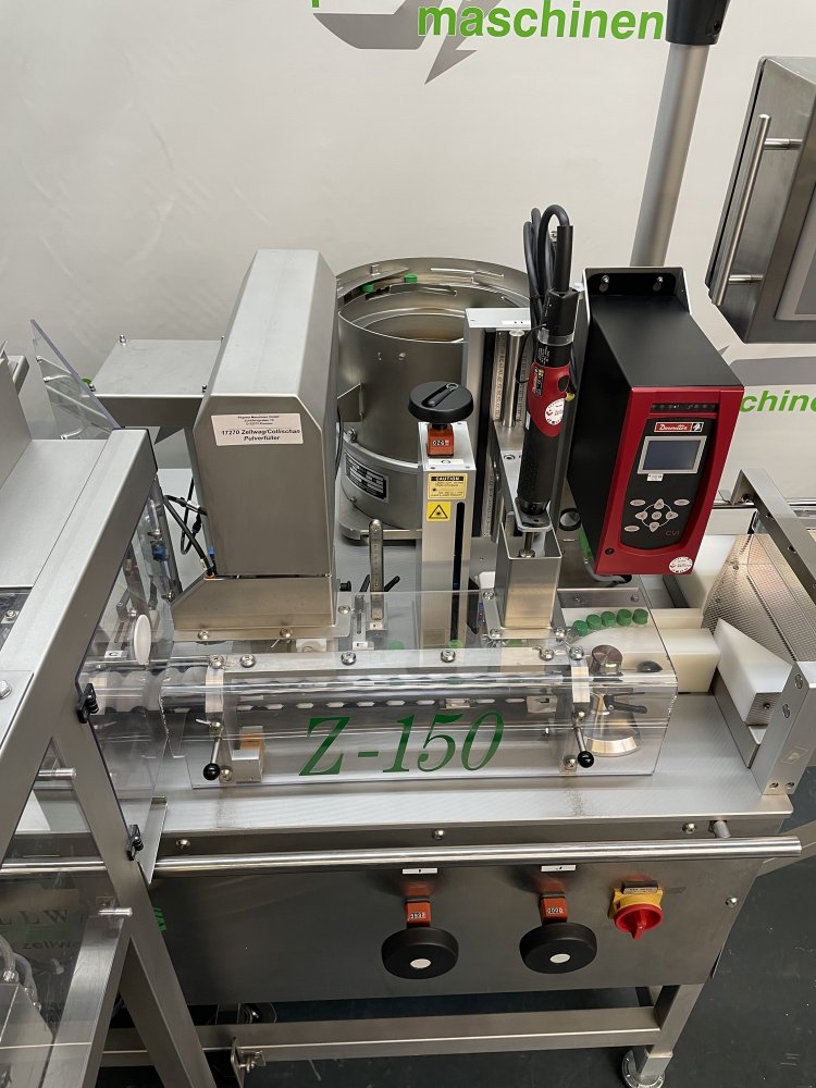 ZELLWAG Z-150 S - COLLISCHAN S 703 Pulverfüll- und Verschließmaschine