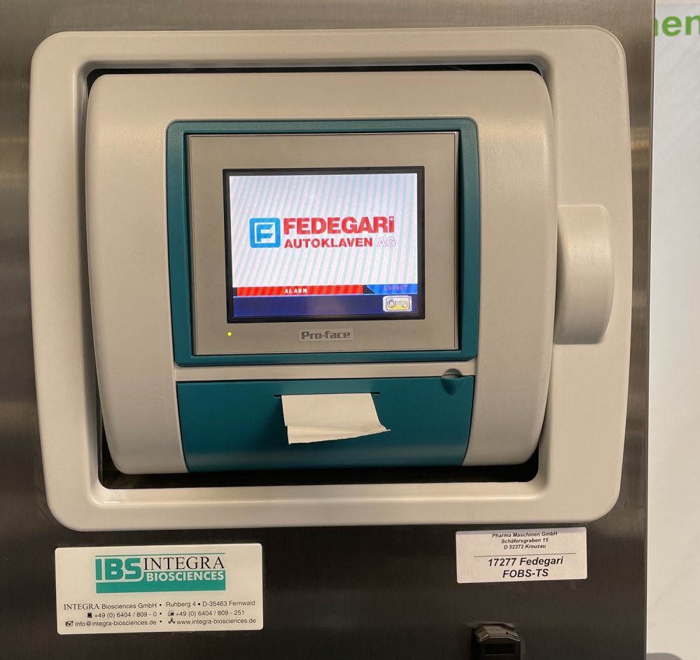 FEDEGARI FOB 5 TS Autoklave