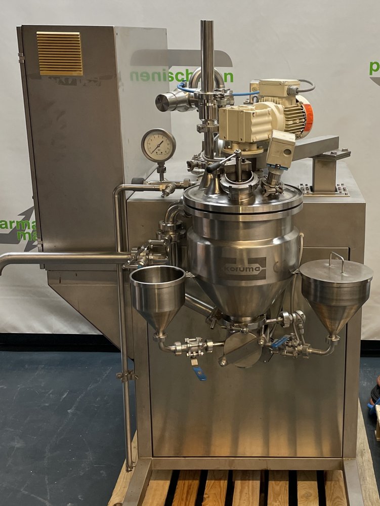 KORUMA DISHO V 100/15 Instalación de mezcla, dispersión y homogeneización al vacío