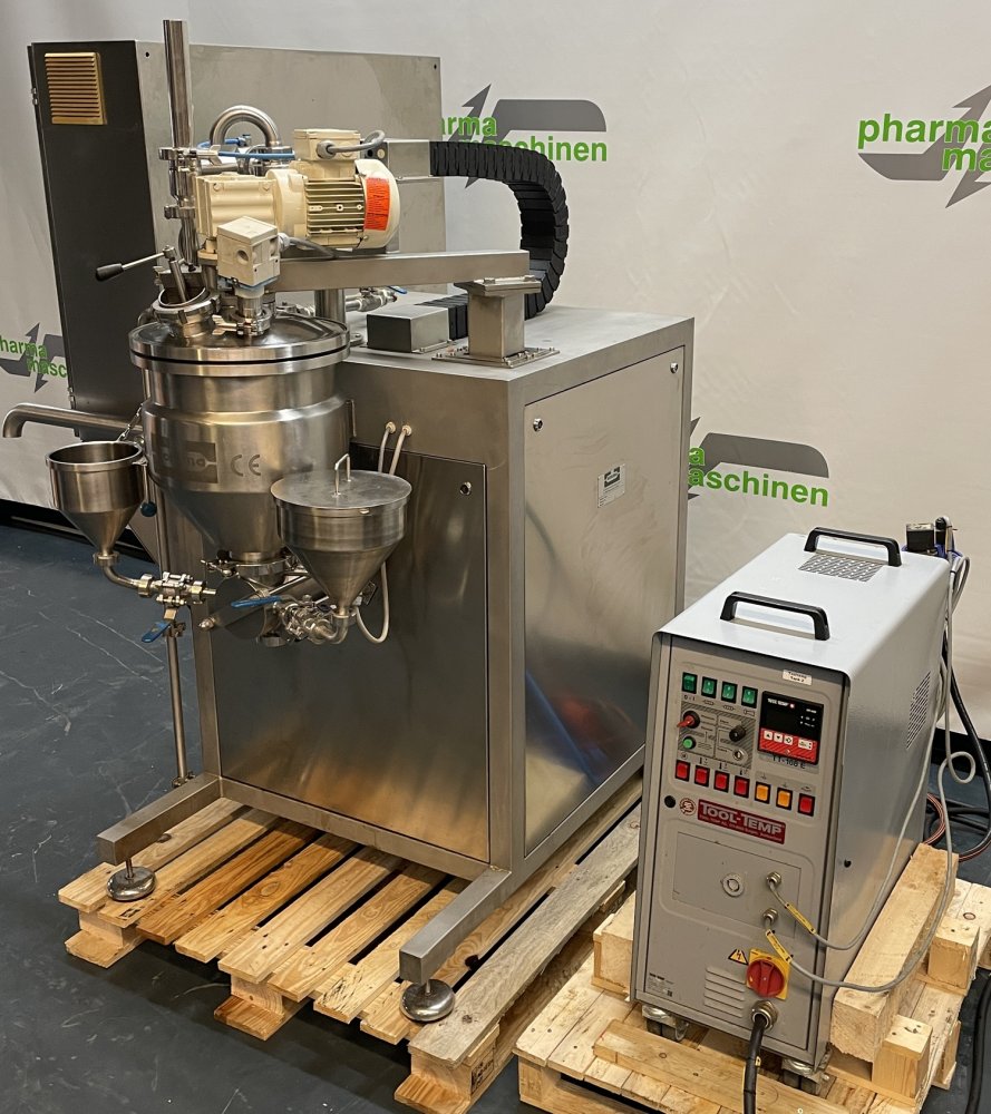 KORUMA DISHO V 100/15 Instalación de mezcla, dispersión y homogeneización al vacío