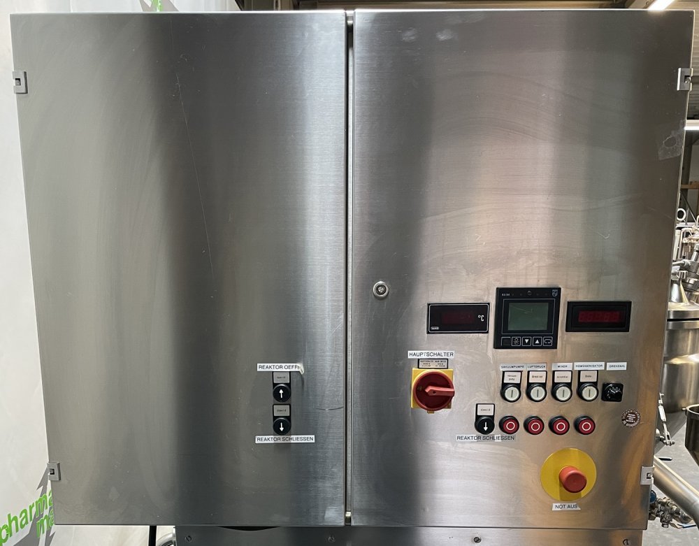 KORUMA DISHO V 100/15 Instalación de mezcla, dispersión y homogeneización al vacío