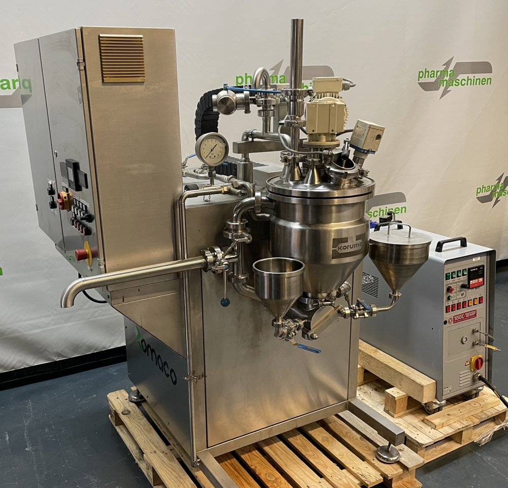 KORUMA DISHO V 100/15 Instalación de mezcla, dispersión y homogeneización al vacío