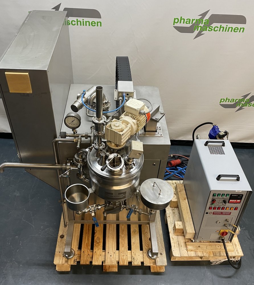 KORUMA DISHO V 100/15 Instalación de mezcla, dispersión y homogeneización al vacío