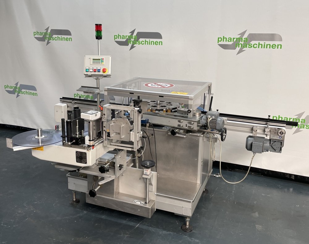 SCHLEUTER GU R8 / VIALS Labeler for round objects