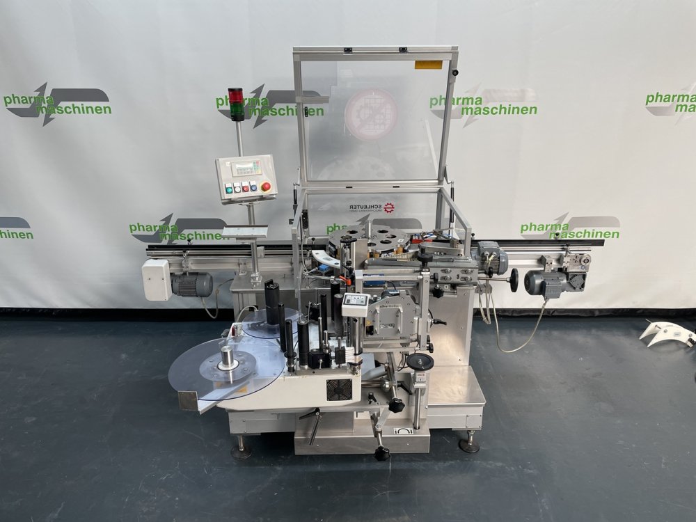SCHLEUTER GU R8 / VIALS Labeler for round objects