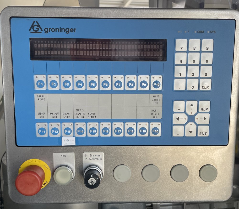 GRONINGER KVK 104 Compte-gouttes et visseuse pour bouchons