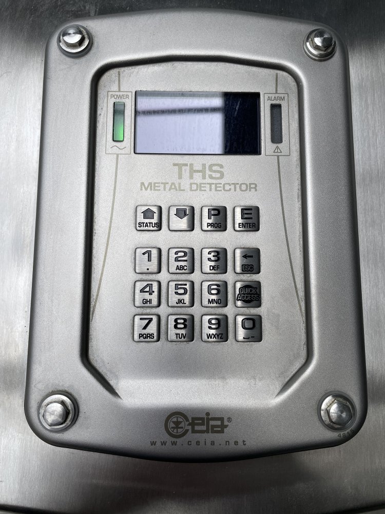 CEIA THS MS 21 Detector de metales con cinta transportadora