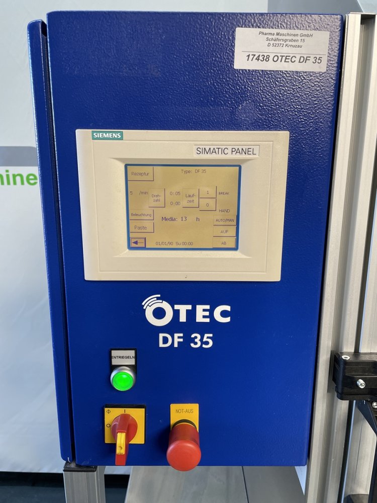 OTEC DF 35 Instalación de acabado por arrastre