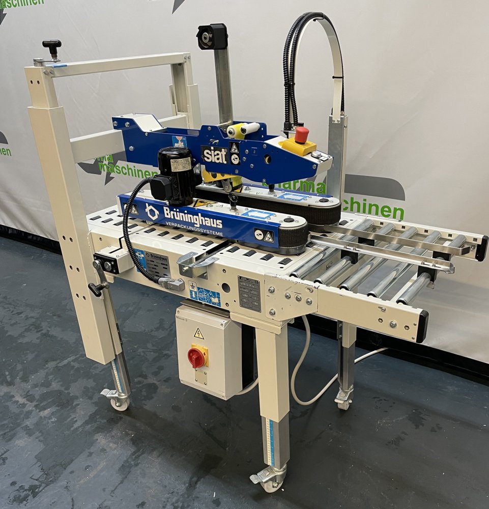 SIAT SM 8 / 4-94 Kartonverschließ-/Klebemaschine